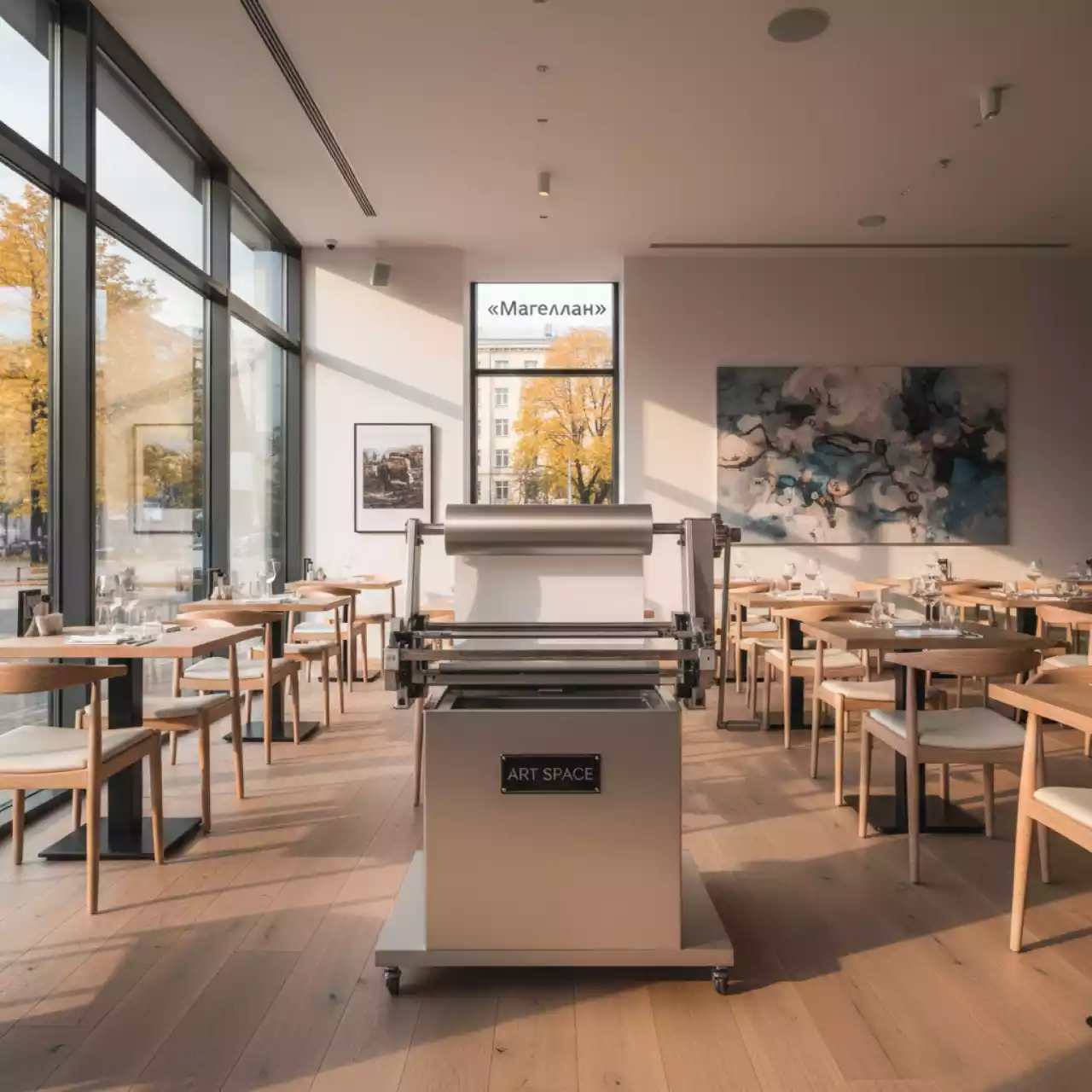 Аренда Бумага рулонная фото Canon Satin Photo Paper 240 г м² 1067x30 м в ресторане «Магеллан» — ART SPACE