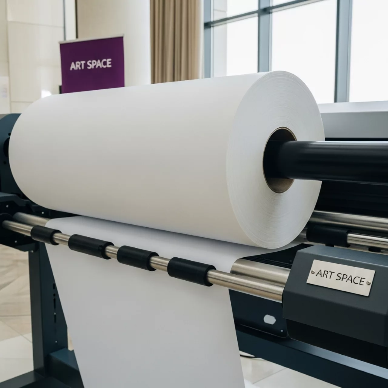 Аренда Бумага рулонная инженерная HP Bright White Inkjet Paper 90 г м² 0,914х152 м 76,2 мм в Mercure Сочи Центр — ART SPACE