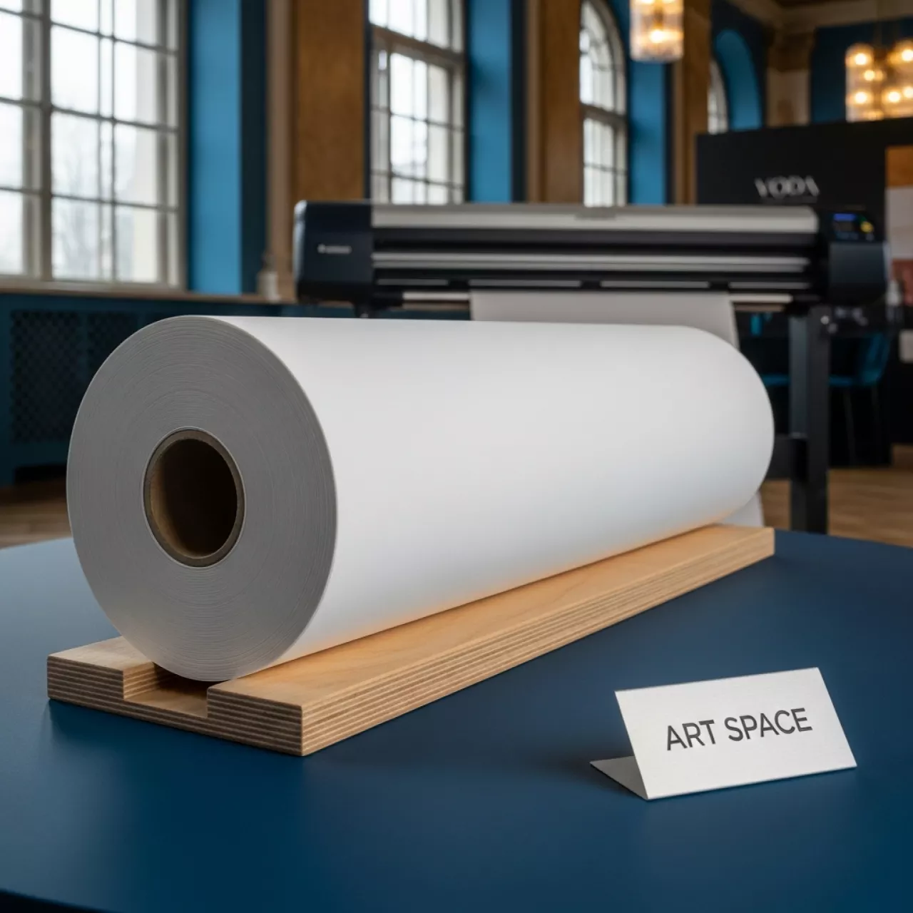 Аренда Бумага рулонная инженерная HP Universal Bond Paper 80 г м² 0,594x152,4 м 76,2 мм в ресторане «Voda» — ART SPACE