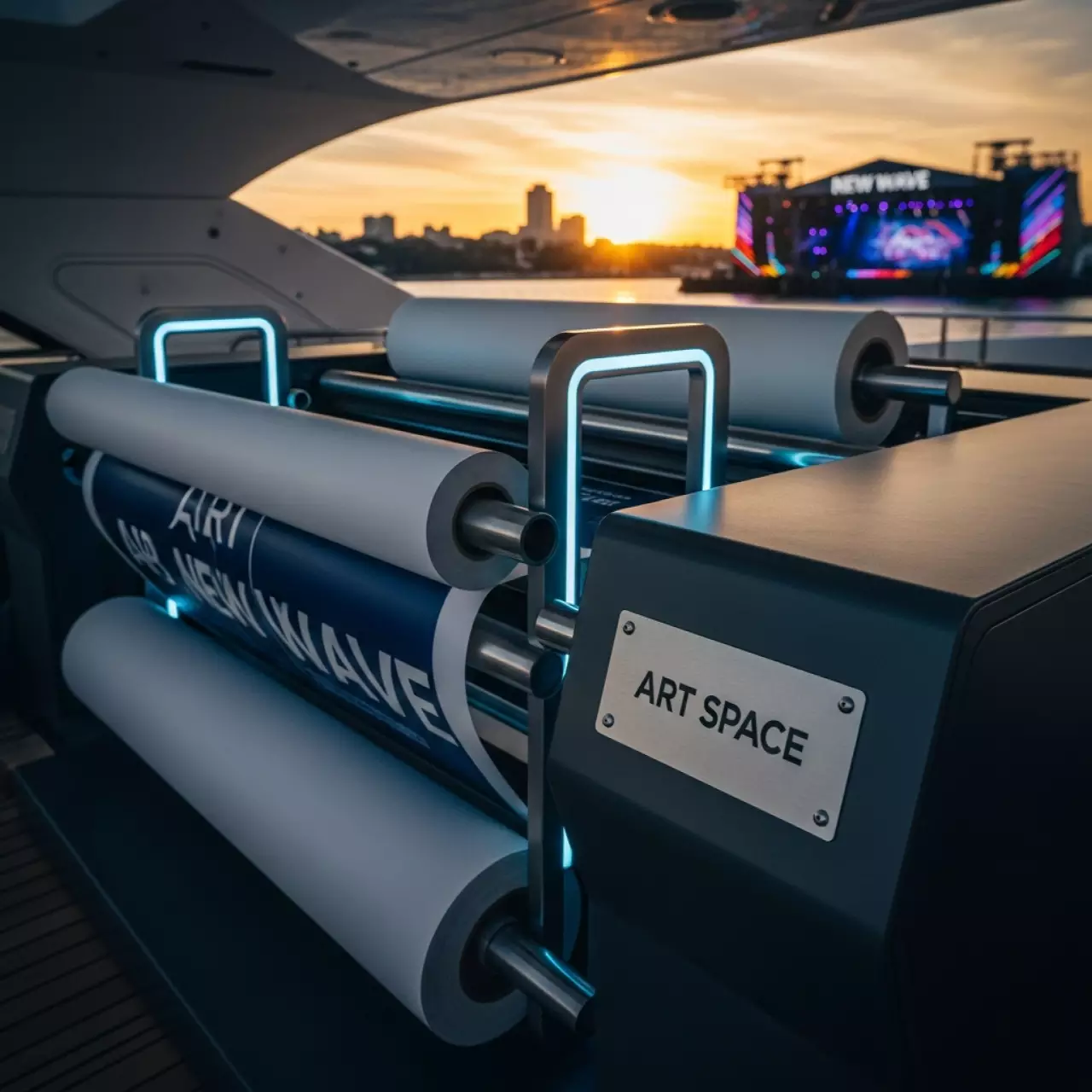 Аренда Бумага широкоформатная для лазерной печати PPC Premium EXTRA Paper 75 г м² 0,297х175 м на VIP теплоходе (Морпорт Сочи) — ART SPACE