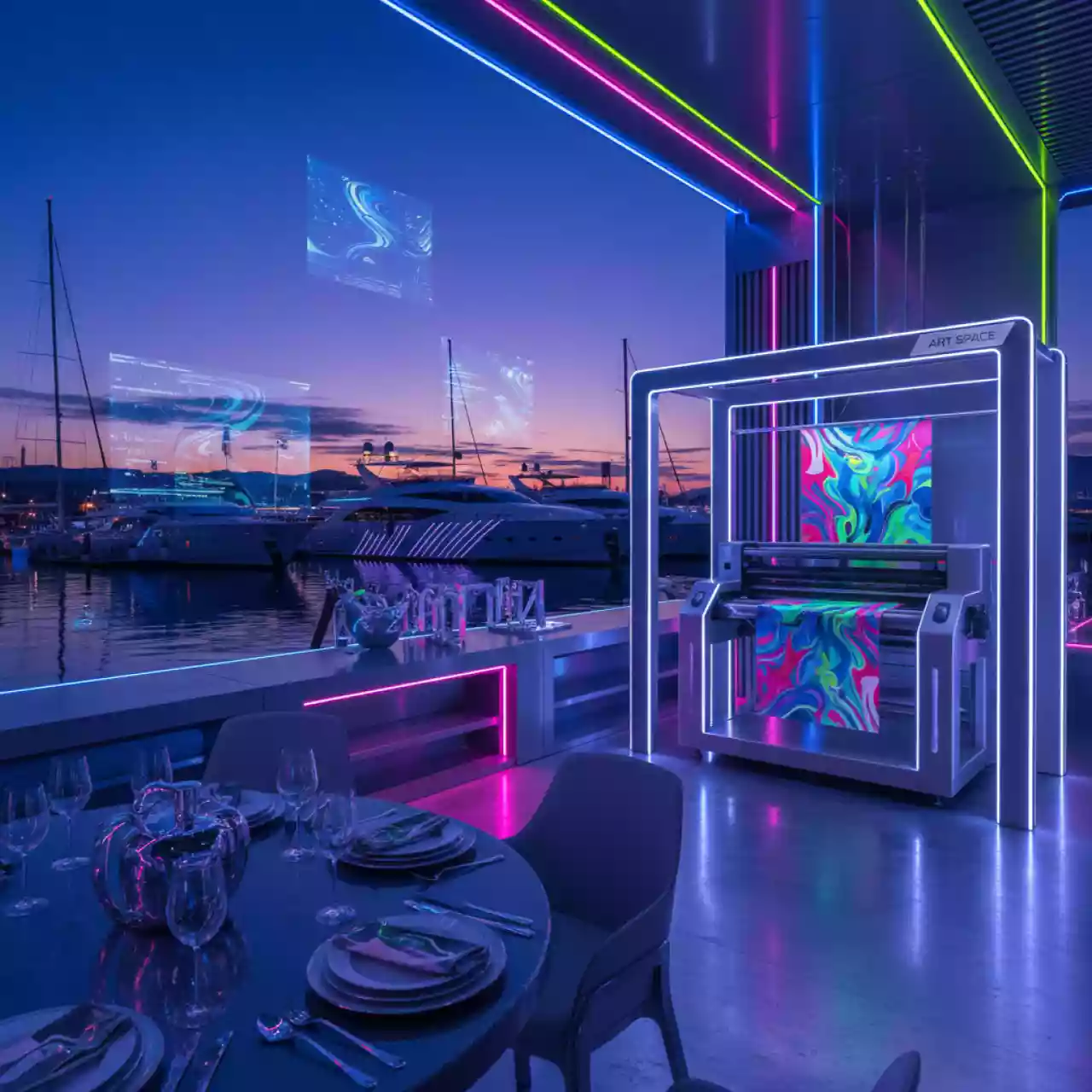 Аренда Бумага сублимационная JASPER PAPER FAST DRY 100 г м² с клеевым слоем 0,42х100 м на парусной регате (Сочи) — ART SPACE