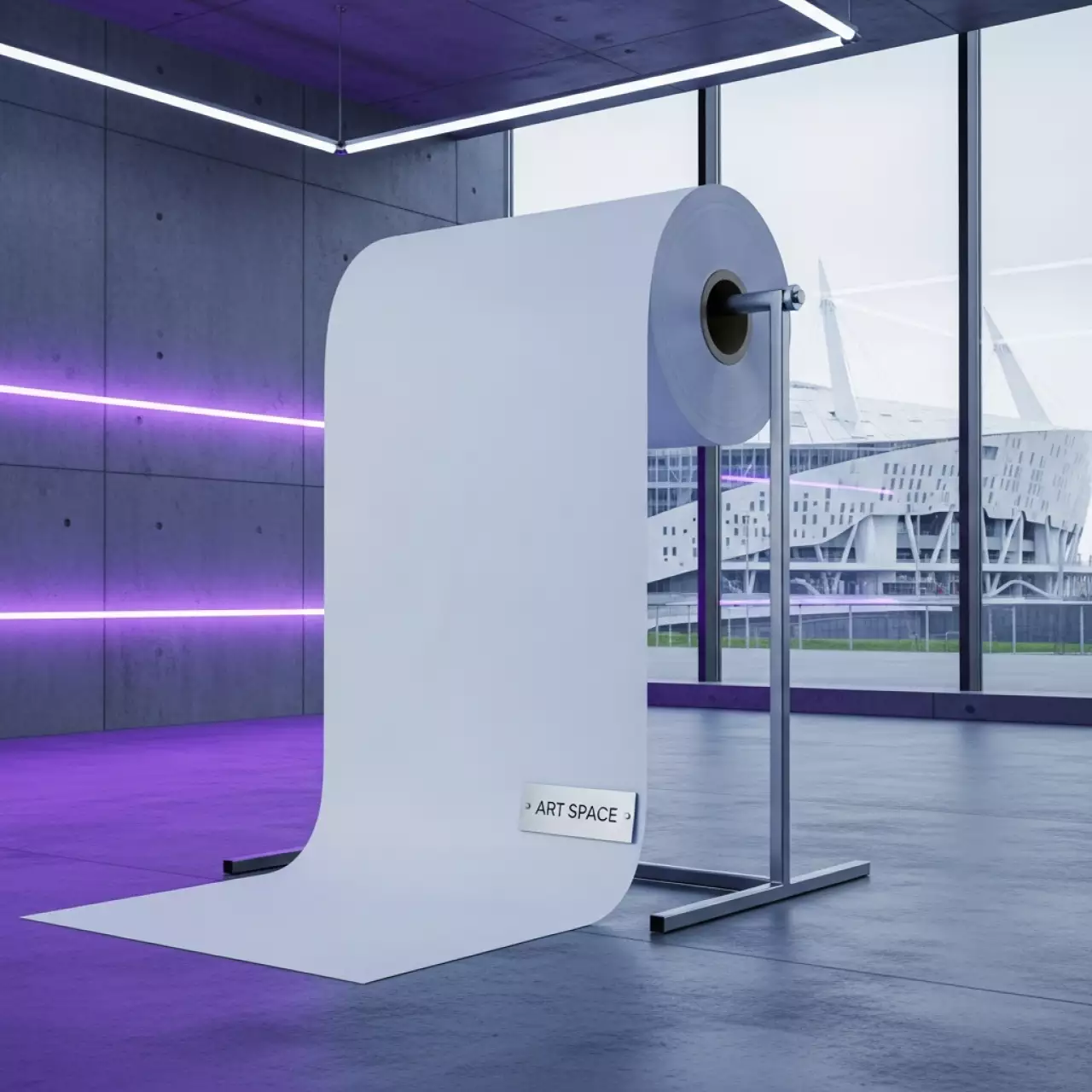 Аренда Бумага термотрансферная рулонная Lomond XL Transfer Paper for Bright Cloth 914х20 м 1207022 на арене «Фишт» — ART SPACE