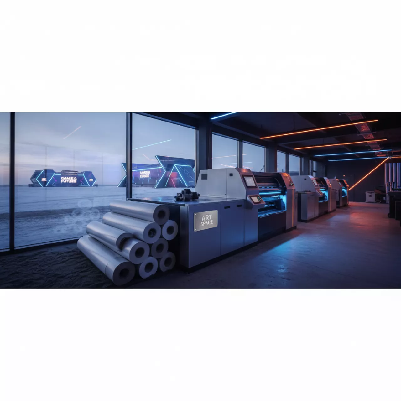 Аренда Бумага универсальная глянцевая Lomond XL 140 г м² 1372х50 м в пляжном комплексе VinoGrad — ART SPACE