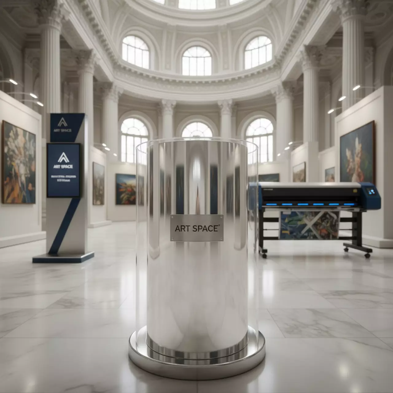 Аренда Бумага универсальная глянцевая Lomond XL 140 м2 1372х50 м 76,2 мм в санатории «Металлург» — ART SPACE