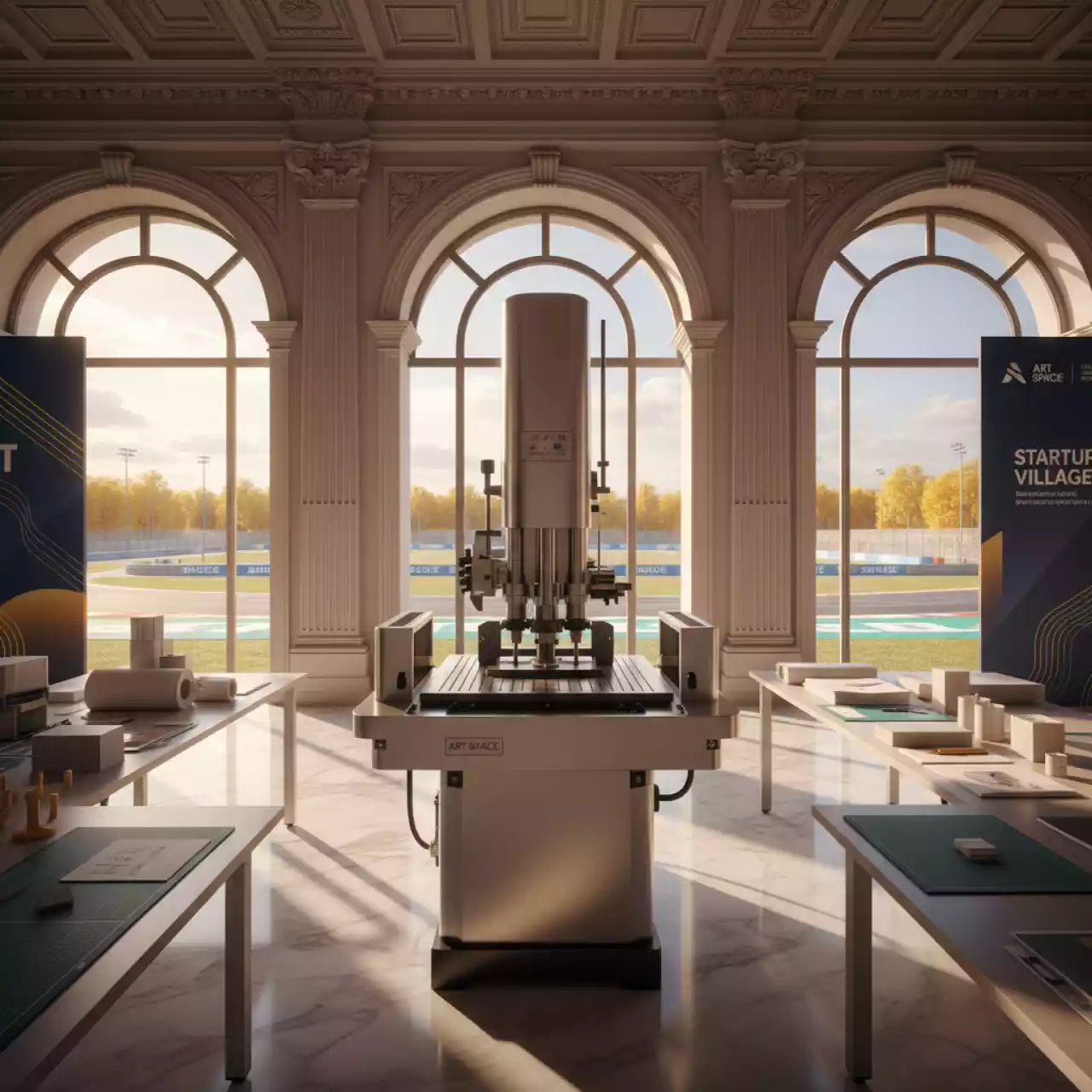 Аренда Бумагосверлильная машина STAGO PB 2015 S6 на Сочи Автодроме — ART SPACE