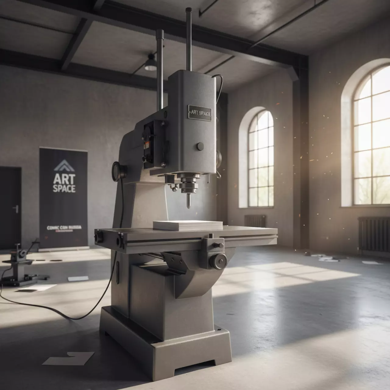 Аренда Бумагосверлильная машина Uchida LA EX2 в отеле «Звездный» — ART SPACE