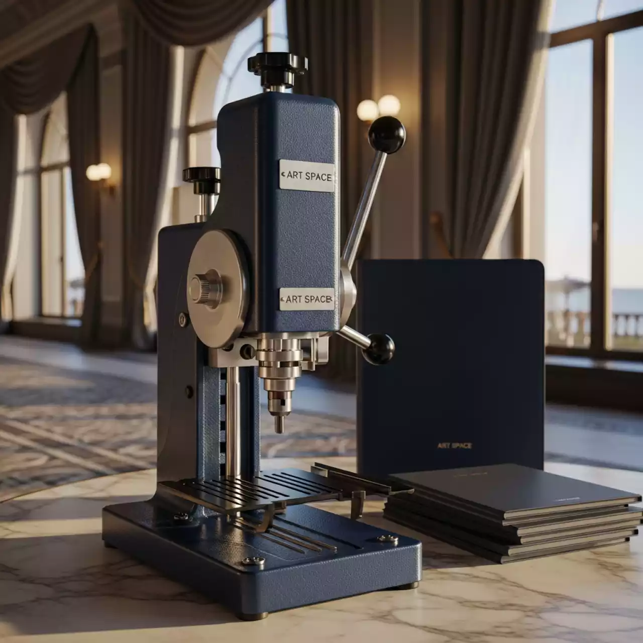 Аренда Бумагосверлильная машина Uchida XA 2 в Radisson Collection Paradise — ART SPACE