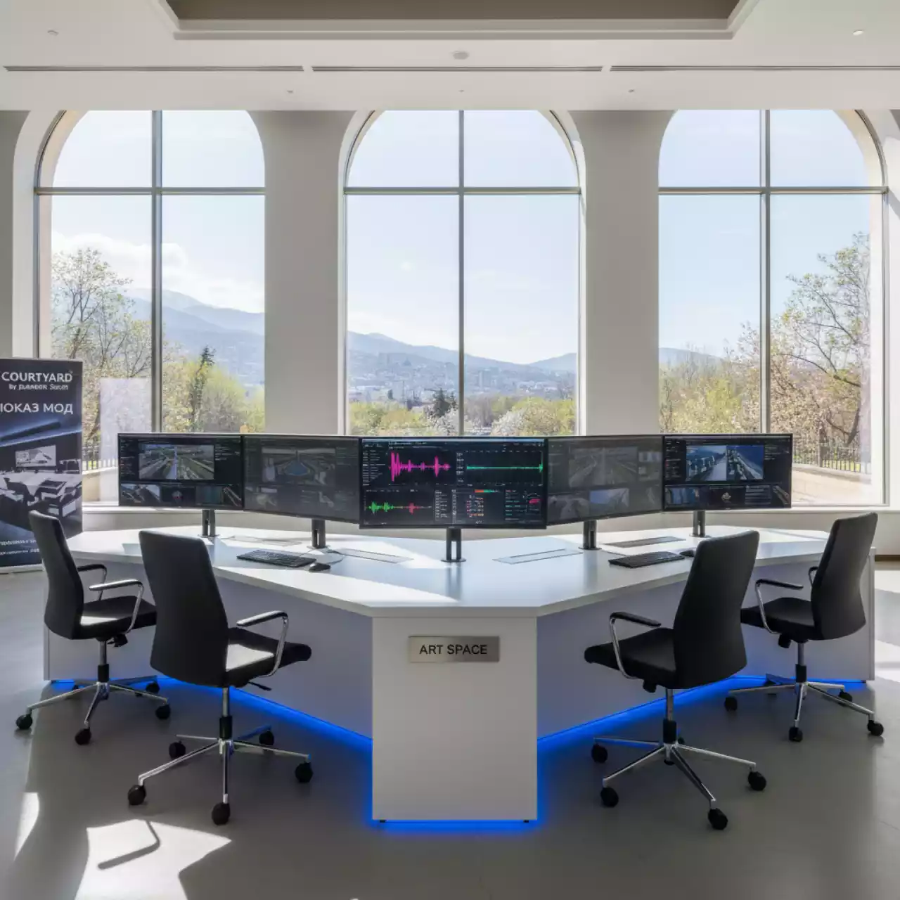 Аренда Центр диспетчерский в Courtyard by Marriott Sochi — ART SPACE