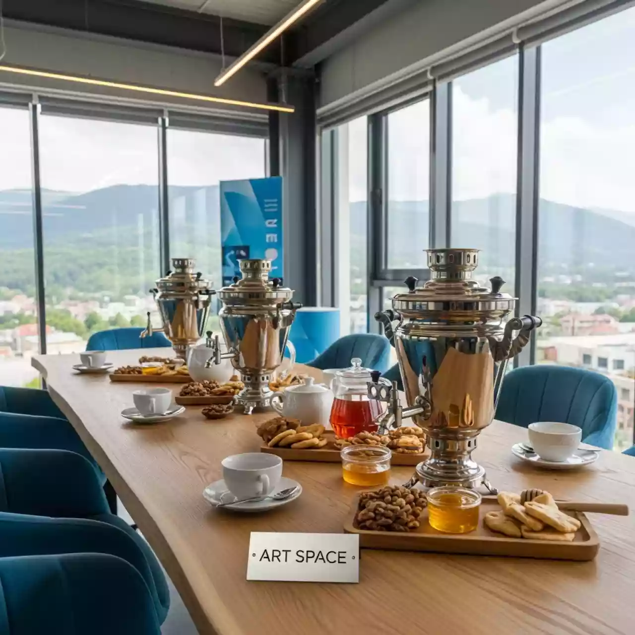 Аренда Чаепитие в русском стиле в Skypark Sochi — ART SPACE