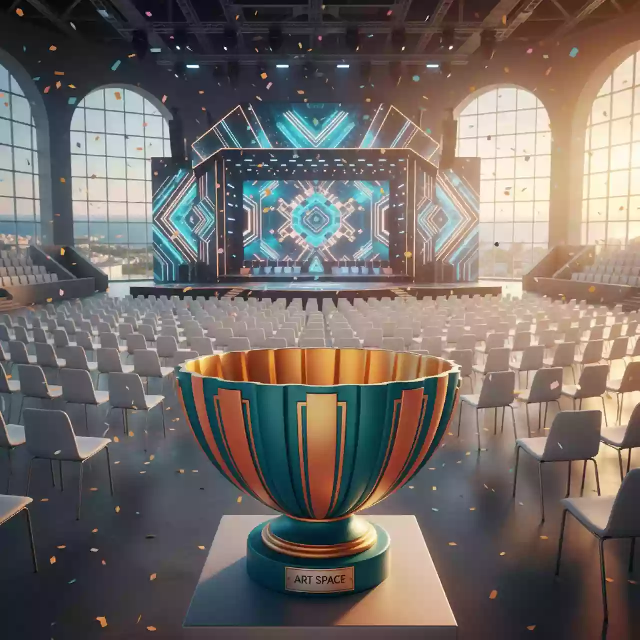 Аренда Чаша для фруктов рифленая в Сириус Арене — ART SPACE