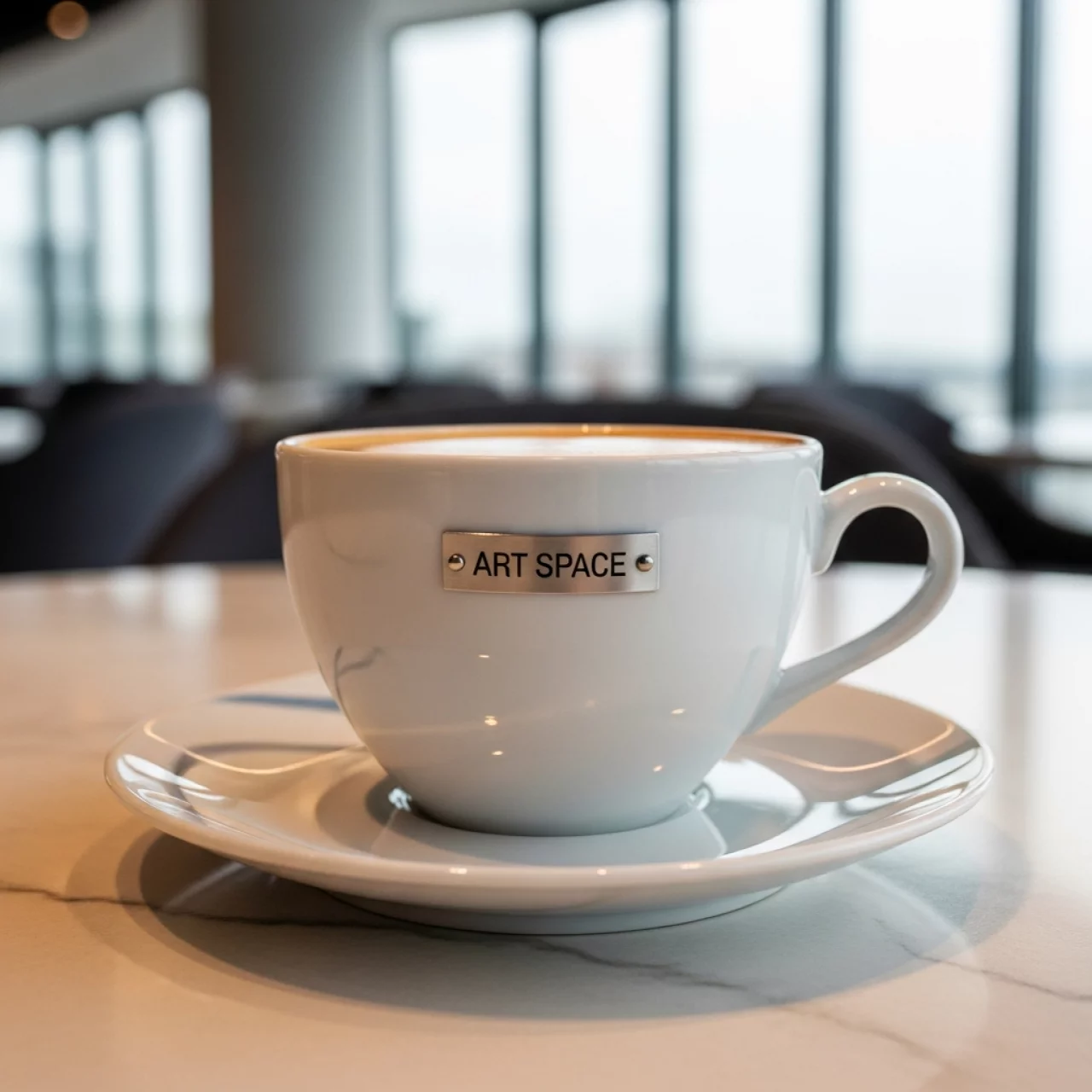 Аренда Чашка для капучино фарфоровая в ресторане «Высота 5642» — ART SPACE