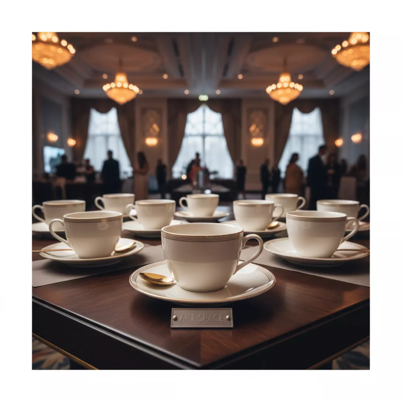 Аренда Чашка фарфоровая для латте в Bridge Resort — ART SPACE