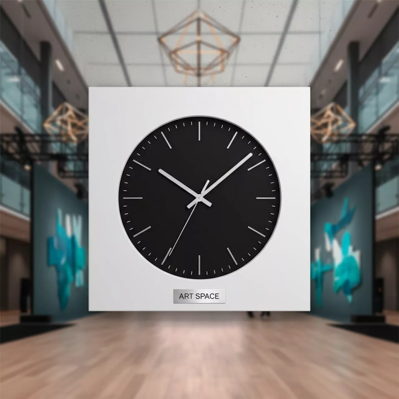 Аренда Часы настенные Troyka круглые пластик 290 мм в Radisson Collection Paradise — ART SPACE