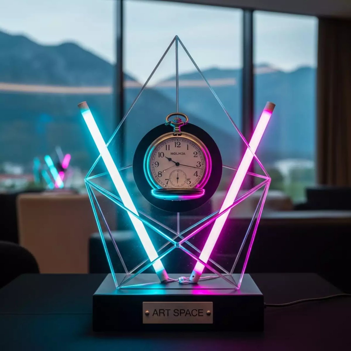 Аренда Часы ретро Молния в Radisson Blu Resort & Congress Centre — ART SPACE