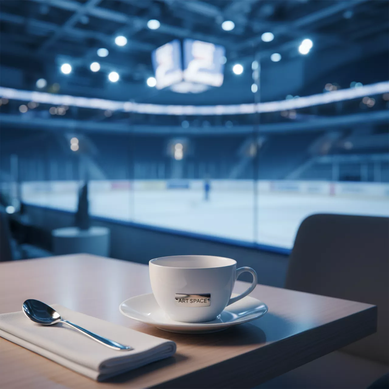 Аренда Чайная чашка премиум фарфор 200 мл в ледовой арене «Шайба» — ART SPACE