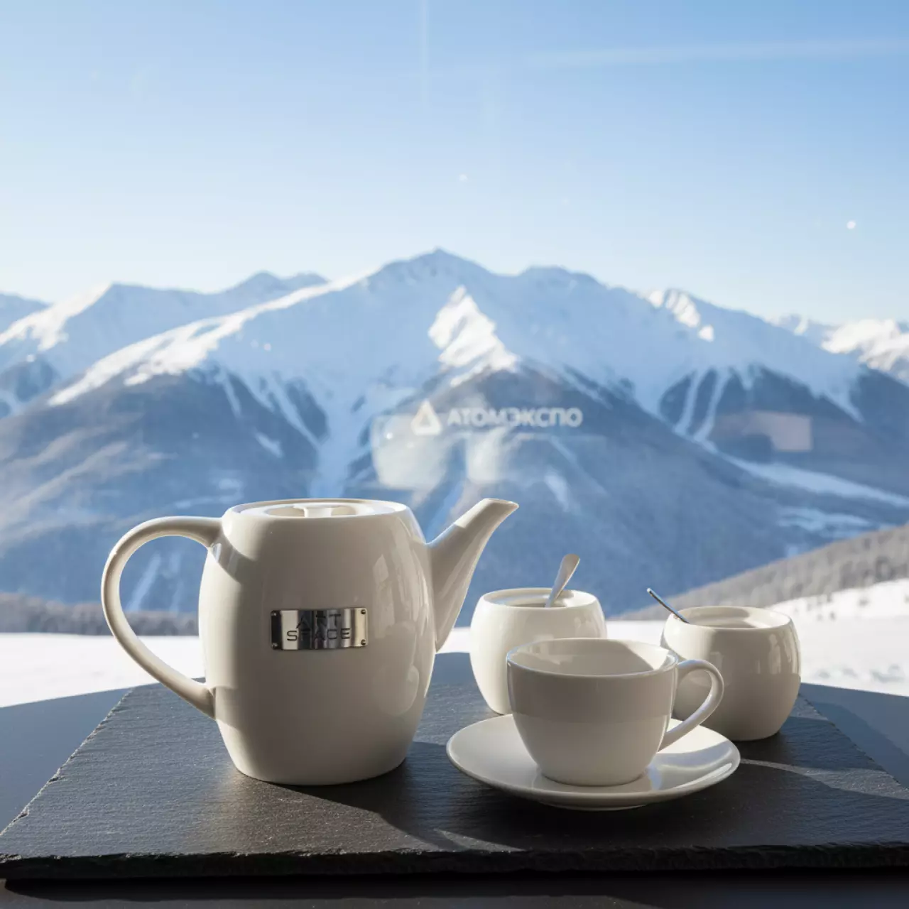 Аренда Чайная пара Прочее на площадке Rosa Peak (2320м) — ART SPACE