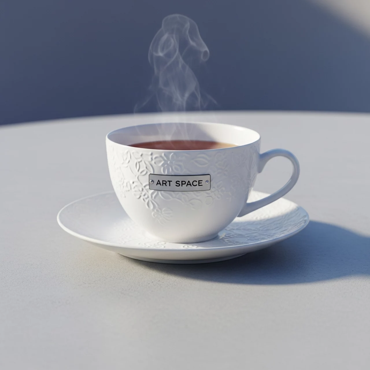 Аренда Чайные пары Rocaille Blanc 0,18 л на пляже «Ривьера» — ART SPACE