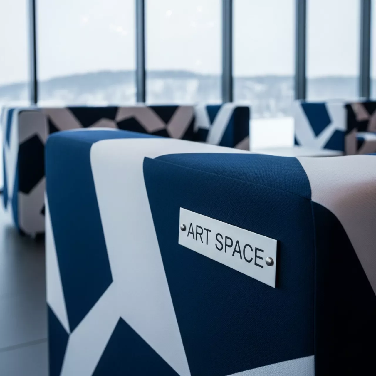 Аренда Чехлы для комплекта мебели Jura в ресторане «Voda» — ART SPACE