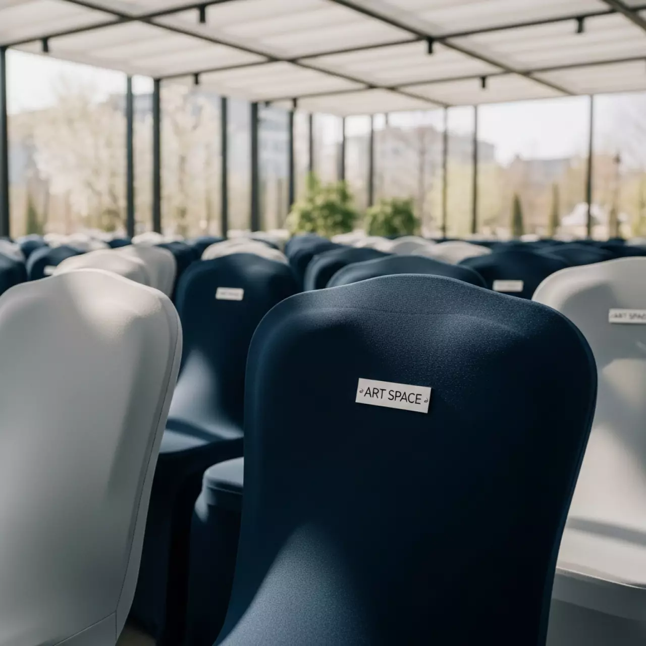 Аренда Чехлы стретч в парке «Ривьера» — ART SPACE