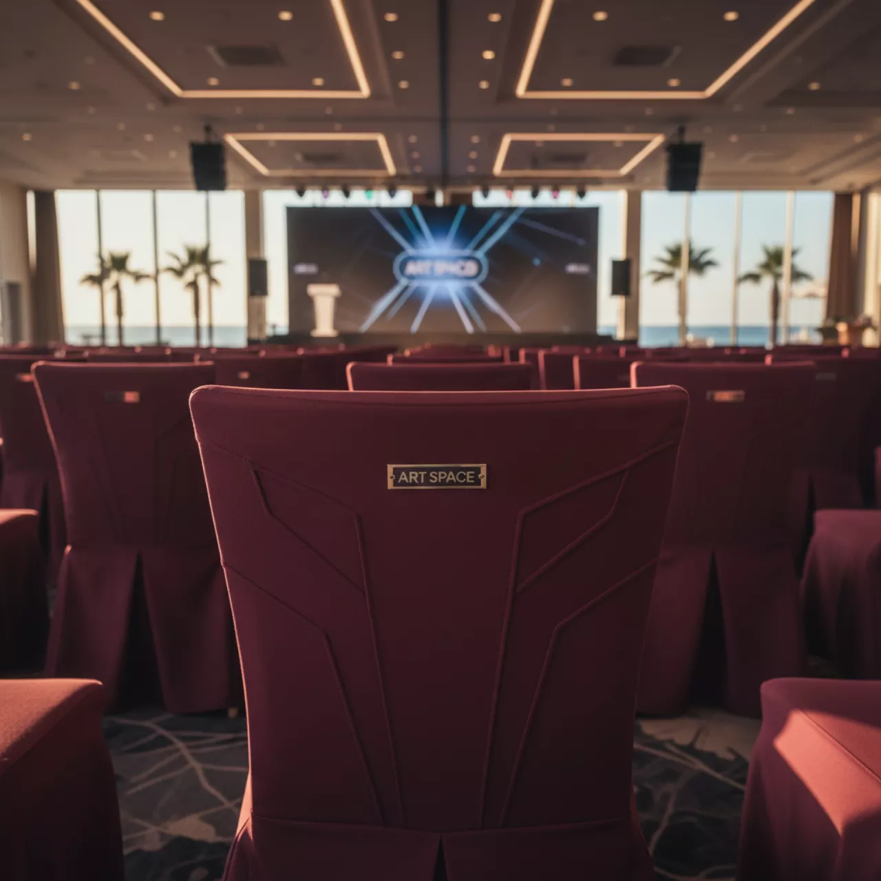 Аренда Чехол 01 бордовый в пляжном комплексе VinoGrad — ART SPACE