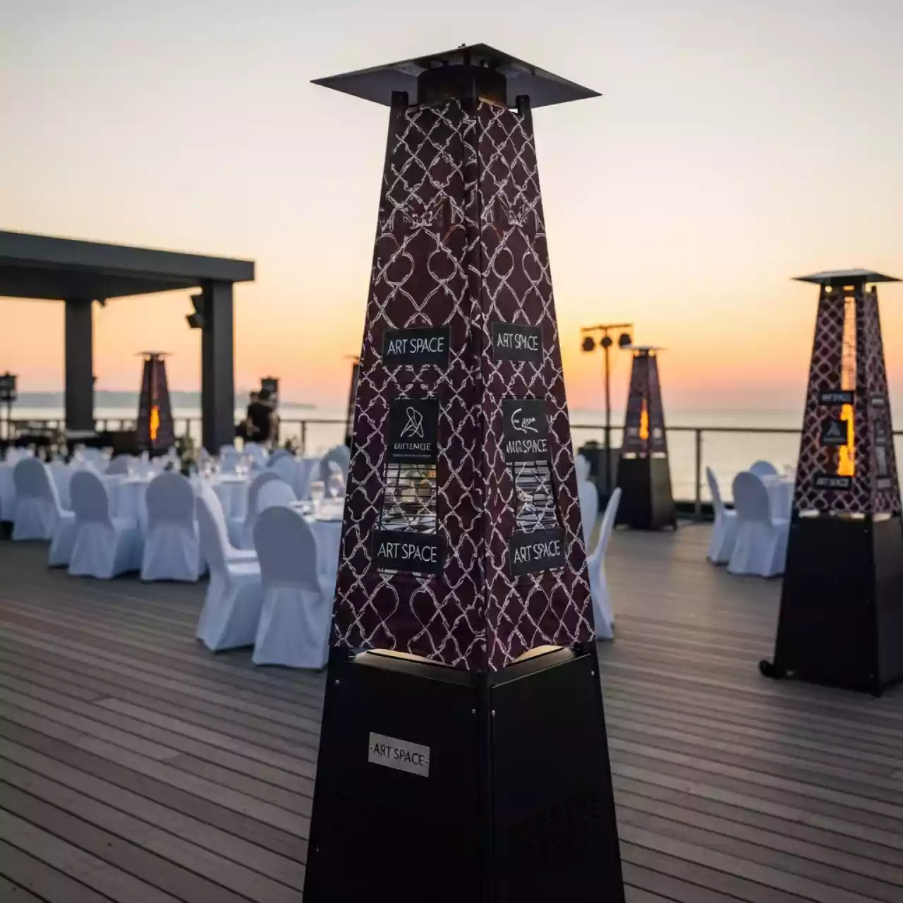 Аренда Чехол для газового обогревателя WWT 13H на пляже «Маяк» — ART SPACE