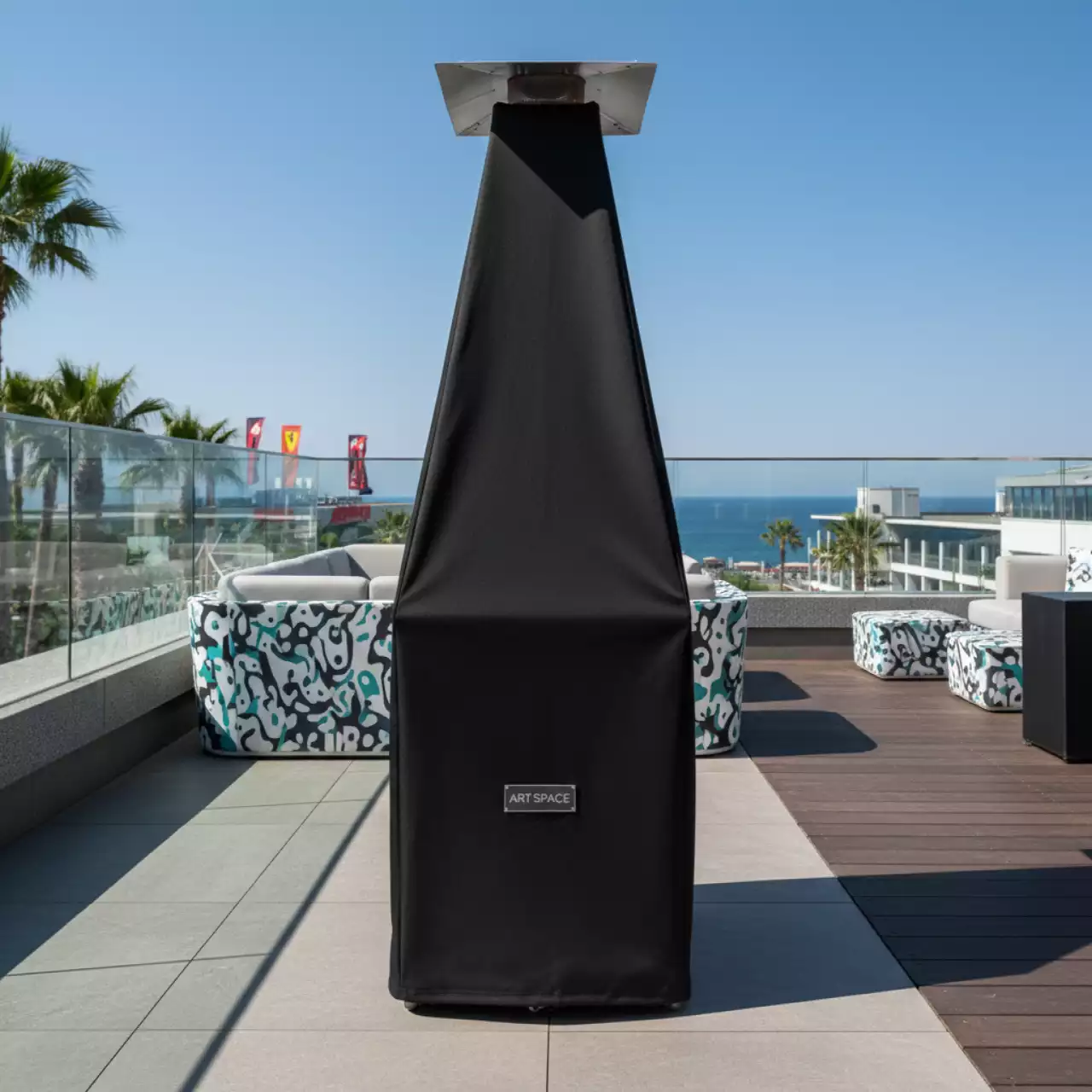 Аренда Чехол для газового обогревателя WWT пирамида черный в Imeretinskiy Hotel — ART SPACE