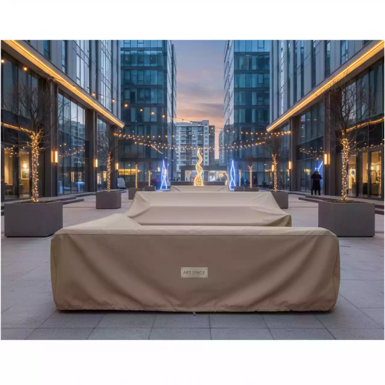 Аренда Чехол для комплекта мебели Сорренто 240х240 в Courtyard by Marriott Sochi — ART SPACE