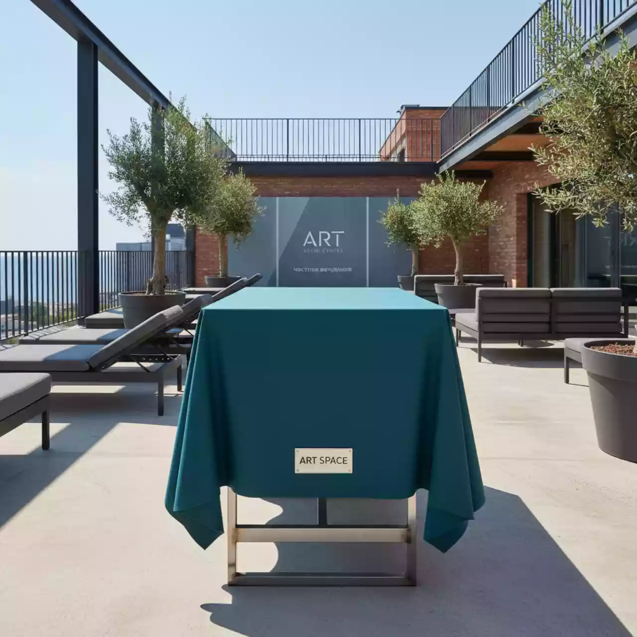 Аренда Чехол для стола 05 80 см 110 см в Pullman Sochi Centre — ART SPACE