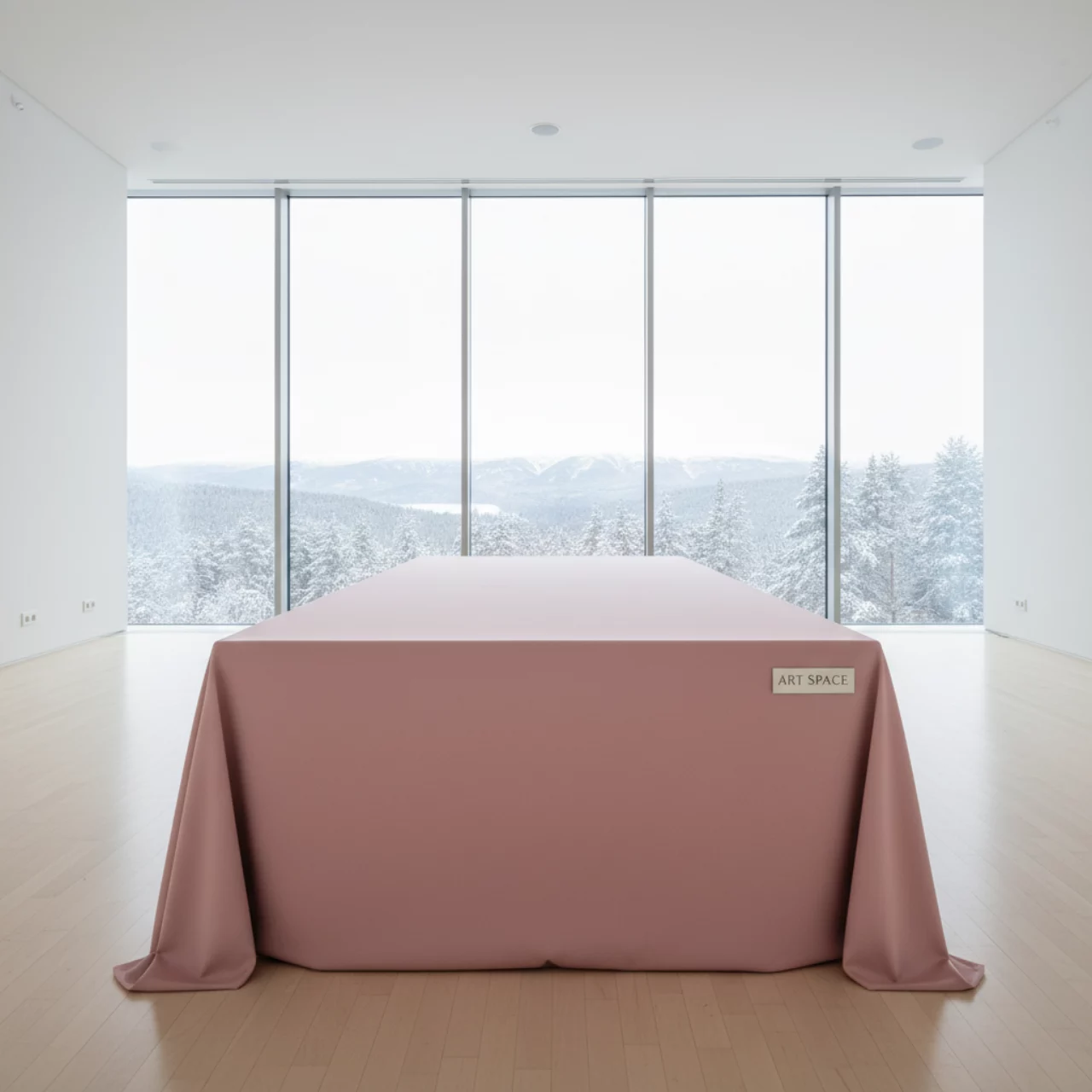 Аренда Чехол для стола 05 розовый в Alpha Sirius — ART SPACE