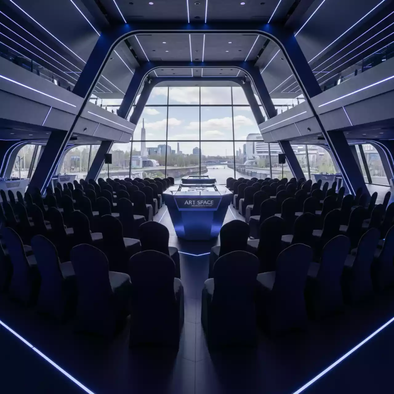 Аренда Чехол для стула черный R4E 0044 в банкетном зале «Дельфин» — ART SPACE