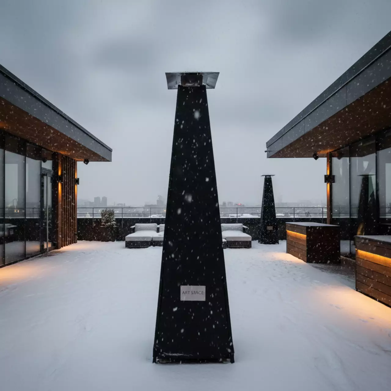 Аренда Чехол для уличного газового обогревателя Stalleh VarmGas Kotte Torg в ресторане «Высота 5642» — ART SPACE