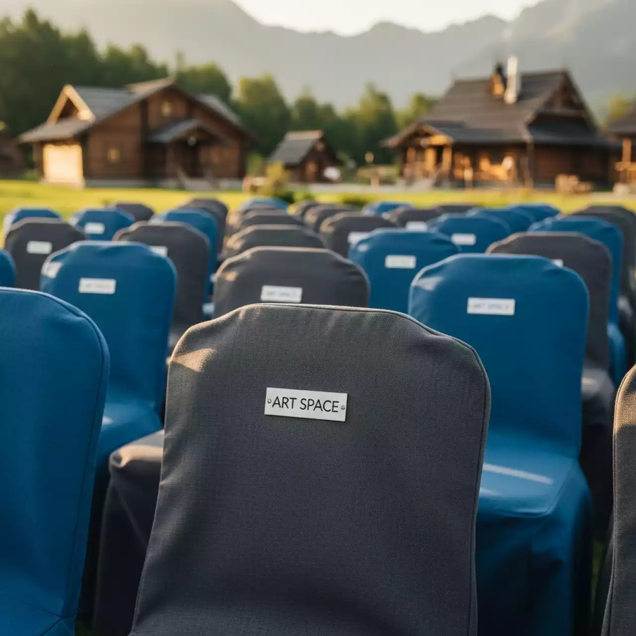 Аренда Чехол двухсторонний габардин универсальный в этно-парке «Моя Россия» — ART SPACE