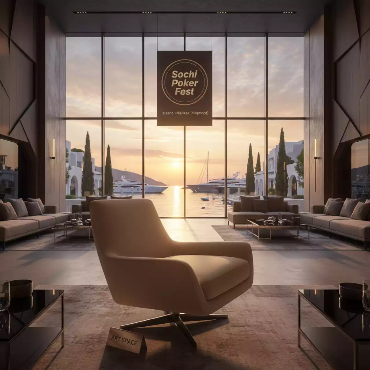 Аренда Чехол E04 для стула Eames бежевый в зале «Чайка» (Морпорт) — ART SPACE