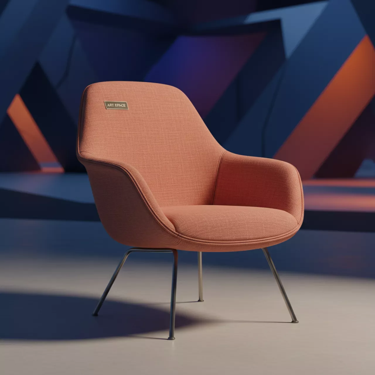 Аренда Чехол E 07 на стул Eames кирпичный в Alpha Sirius — ART SPACE