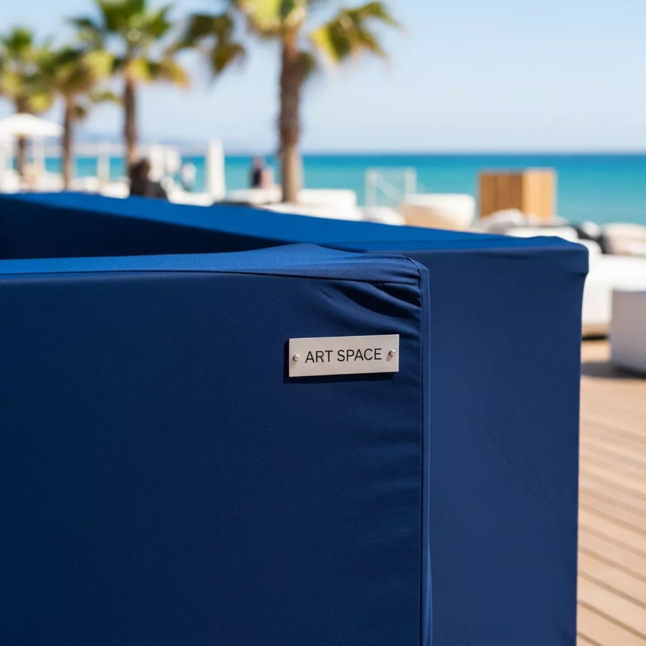 Аренда Чехол на фан барьер 200х100 см в пляжном клубе Del Mar — ART SPACE
