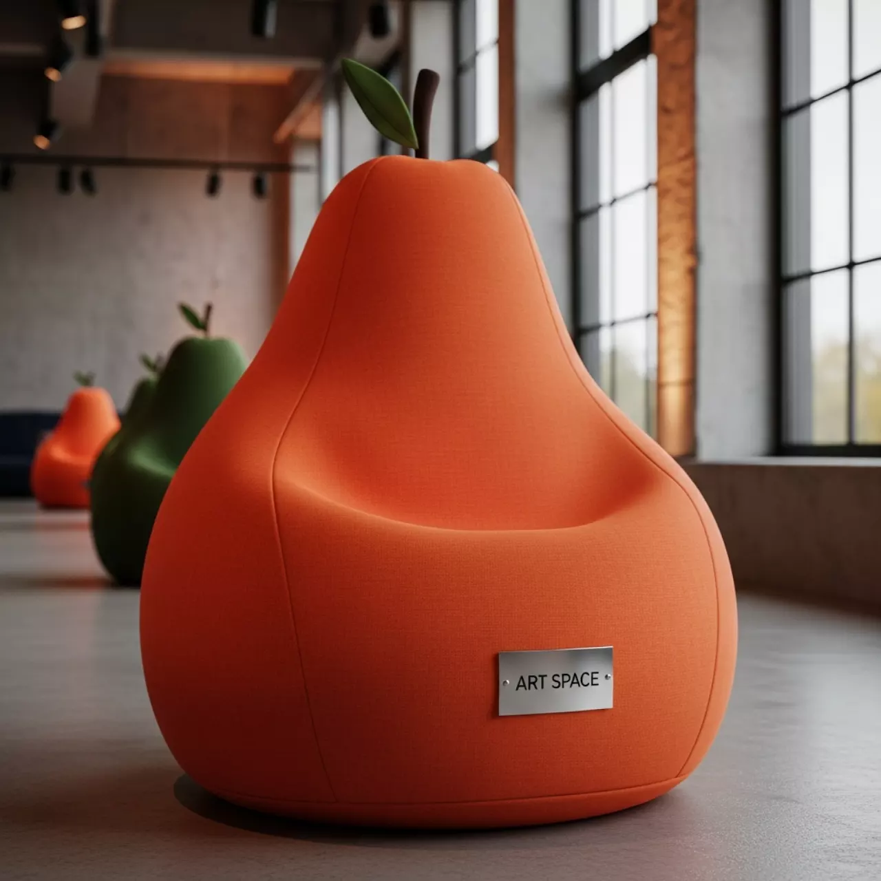 Аренда Чехол на кресло мешок "Груша" оранжевый в Novotel Resort — ART SPACE