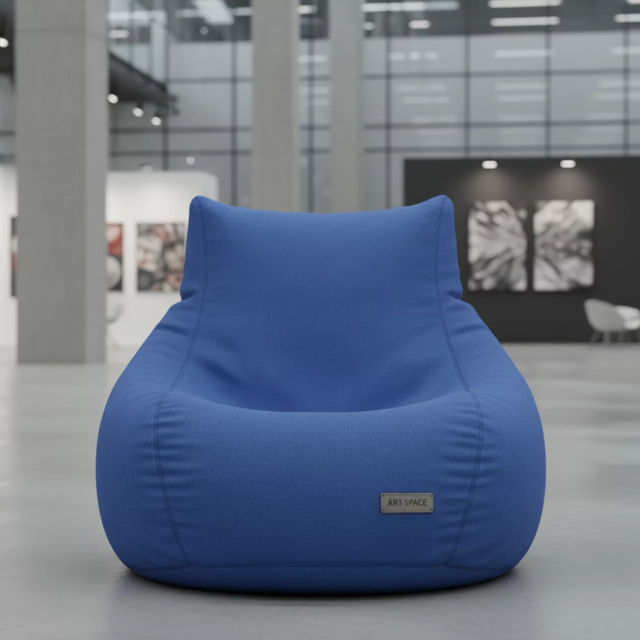 Аренда Чехол на кресло мешок "Груша" василек в этно-парке «Моя Россия» — ART SPACE