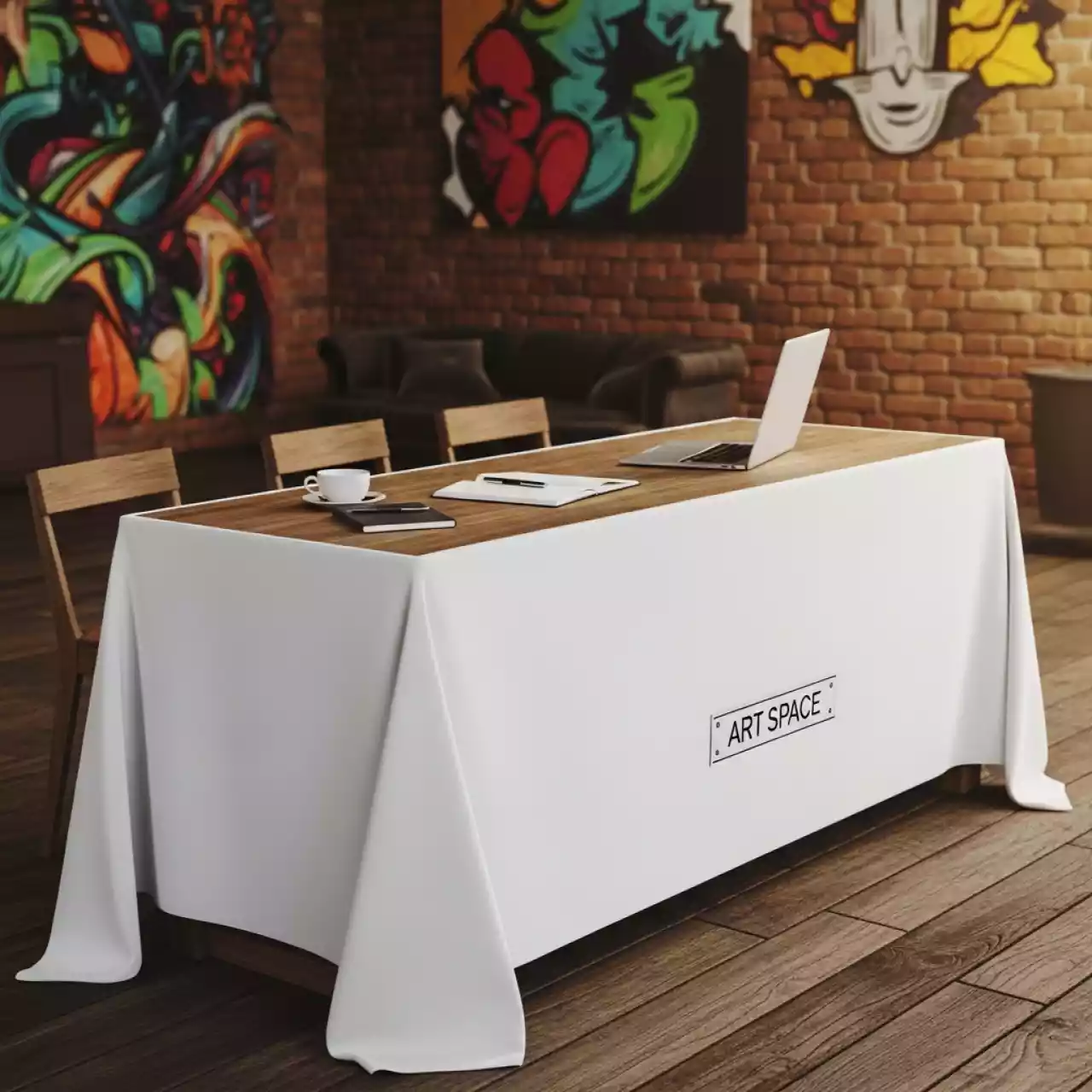 Аренда Чехол на стол 01 белый 1200х800х750 мм в City Park Hotel Sochi — ART SPACE