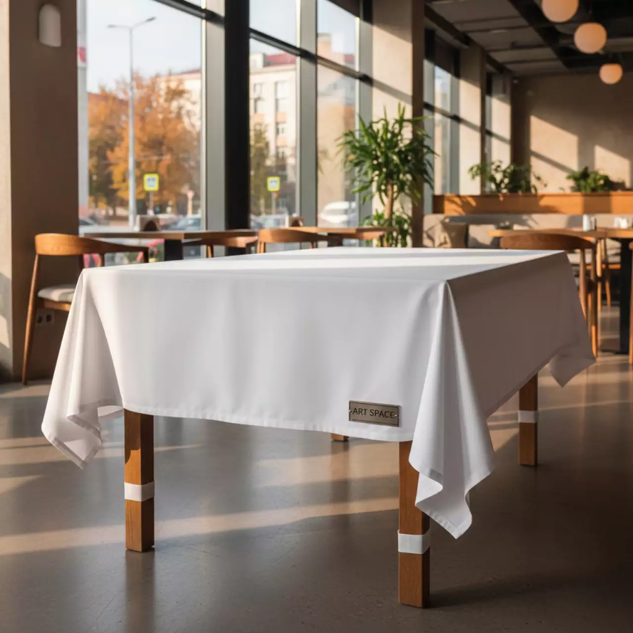 Аренда Чехол на стол 01 белый 1200х800х750 в ресторане «Баран-Рапан» — ART SPACE