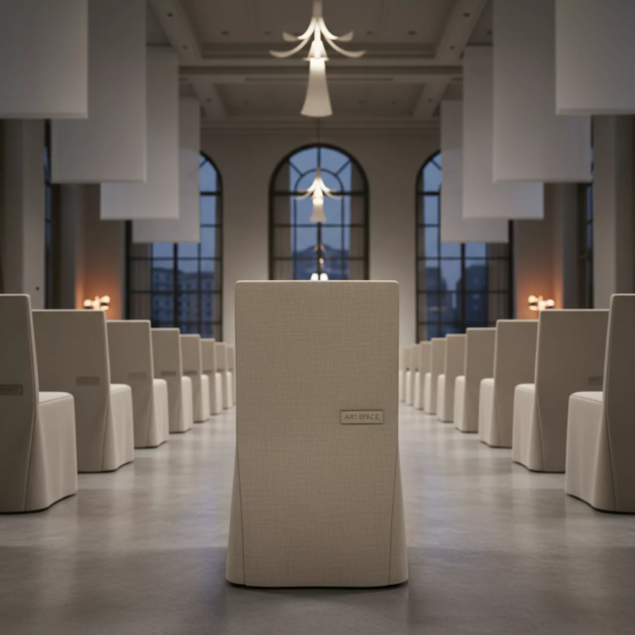 Аренда Чехол на стул 03 в Mövenpick Hotel — ART SPACE