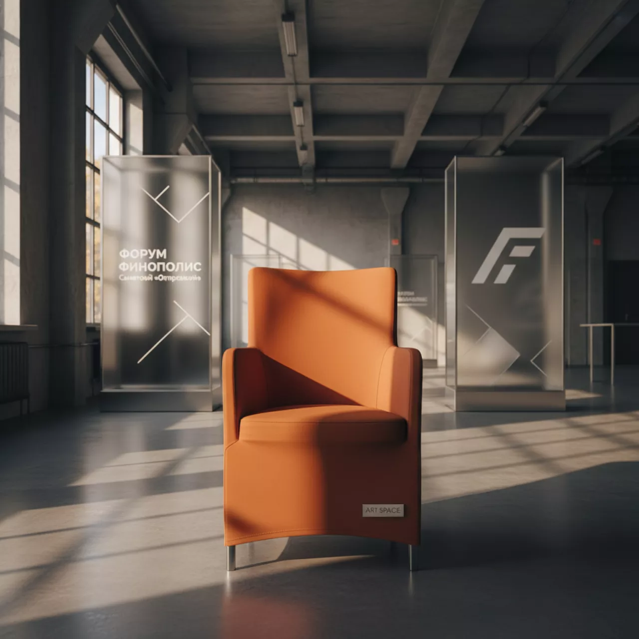 Аренда Чехол на стул Nova оранжевый в санатории «Октябрьский» — ART SPACE