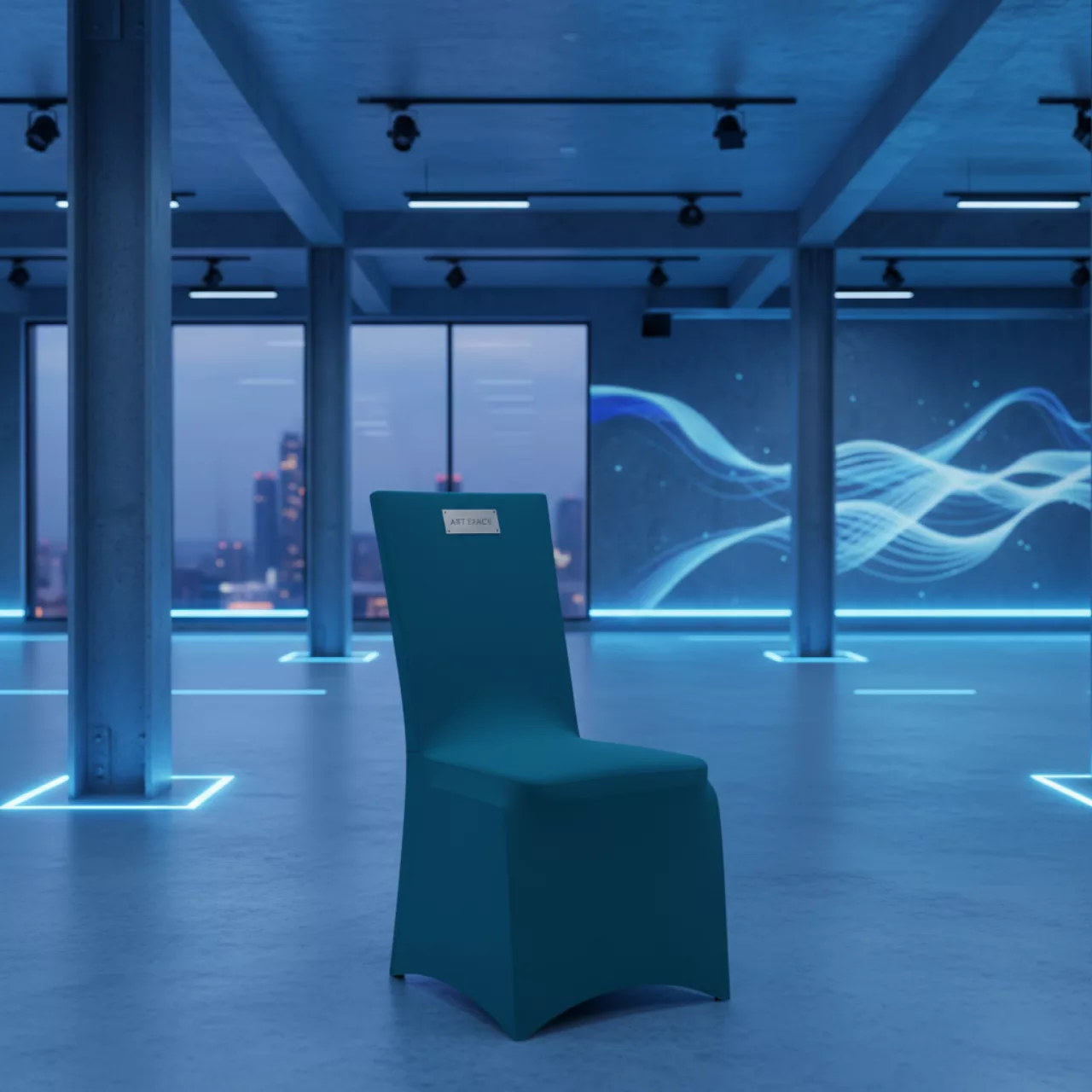 Аренда Чехол на стул Вашингтон морская волна в Маринс Парк Отеле — ART SPACE