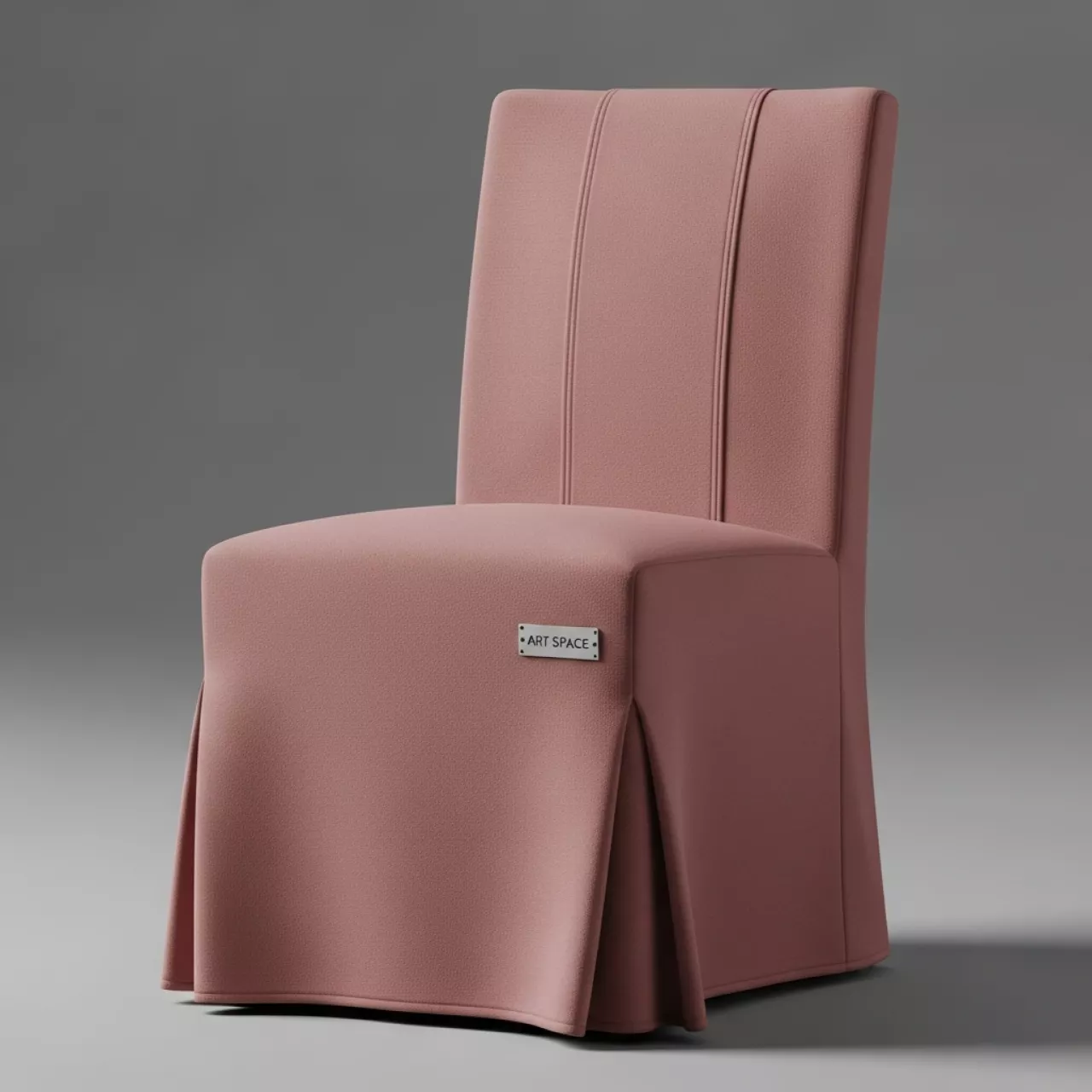 Аренда Чехол на стул «Вашингтон» пыльно розовый на пляже «Мандарин» — ART SPACE
