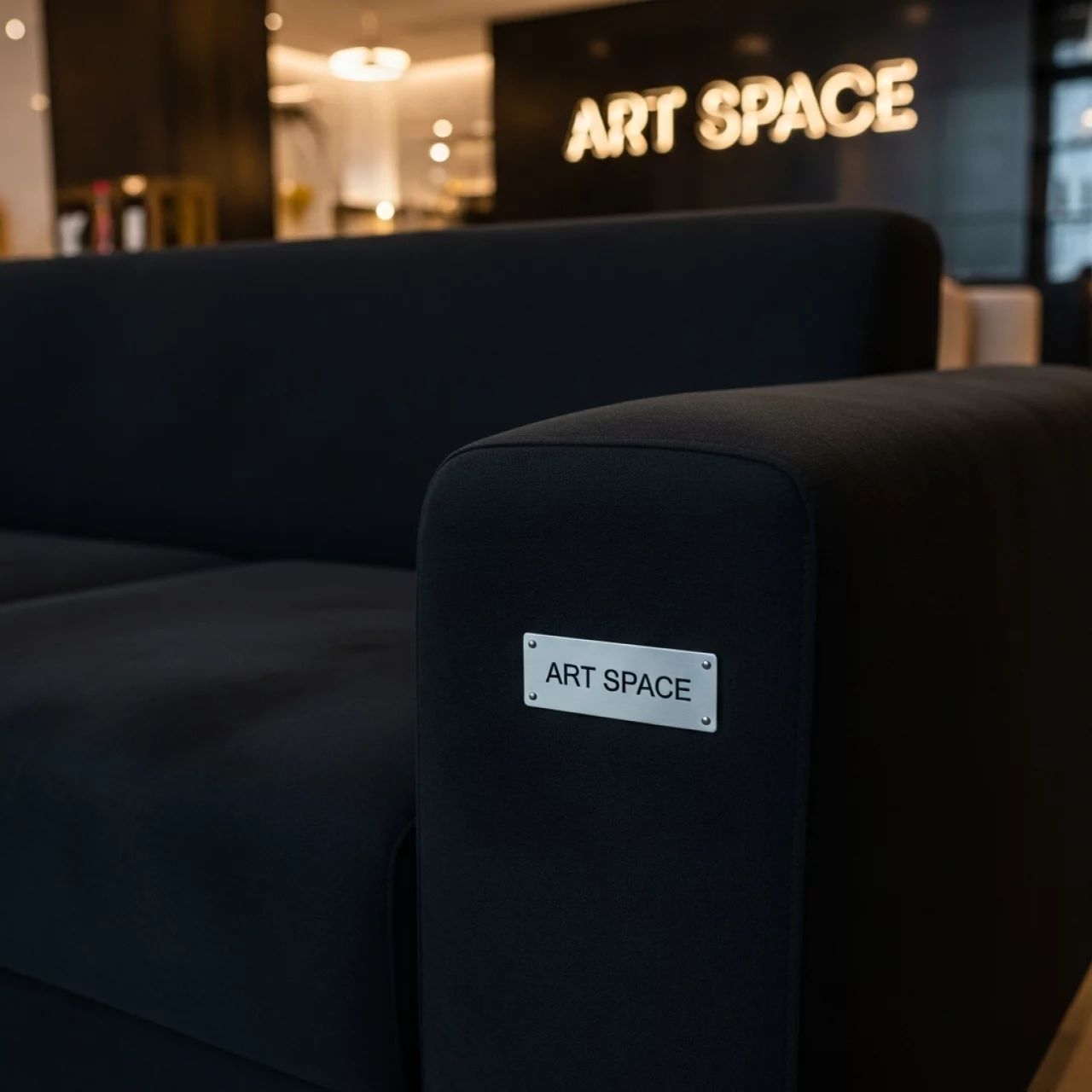 Аренда Чехол на трехместный модуль Lund черный полиэстер в Courtyard by Marriott Sochi — ART SPACE