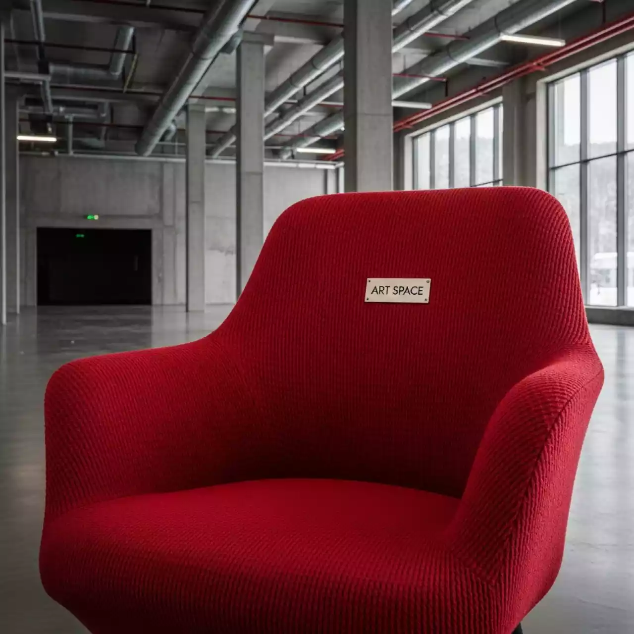 Аренда Чехол стрейч красный в санатории «Сочи» — ART SPACE