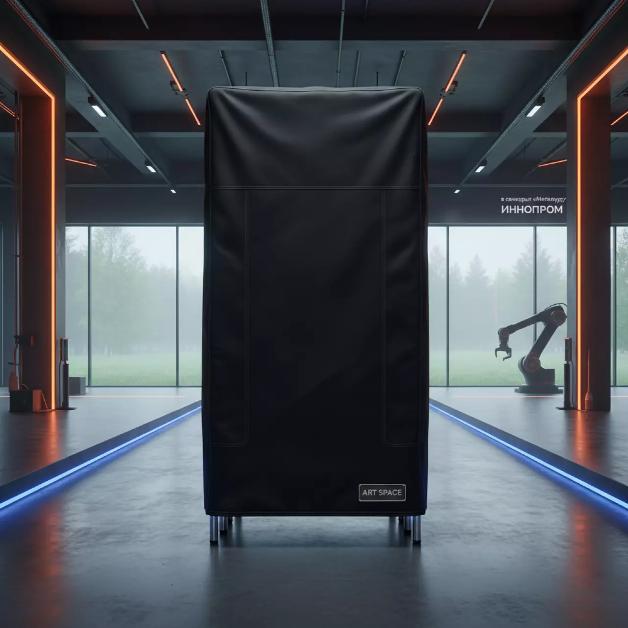 Аренда Чехол транспортировочный для 10 стульев черный 420 DEN в санатории «Металлург» — ART SPACE