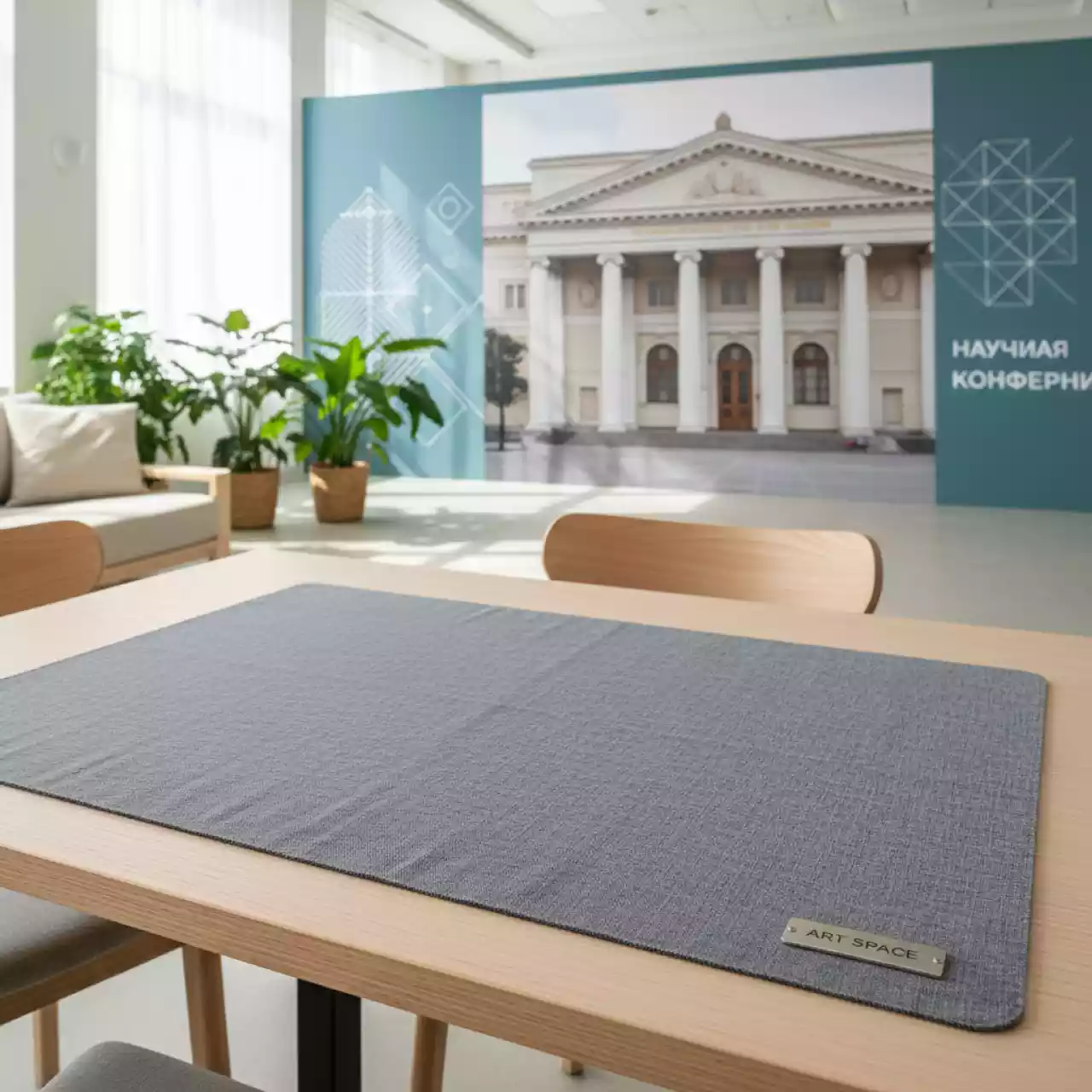 Аренда Чехол защитный Schulze для рабочего стола тканевый 38х45 см в Зимнем театре — ART SPACE