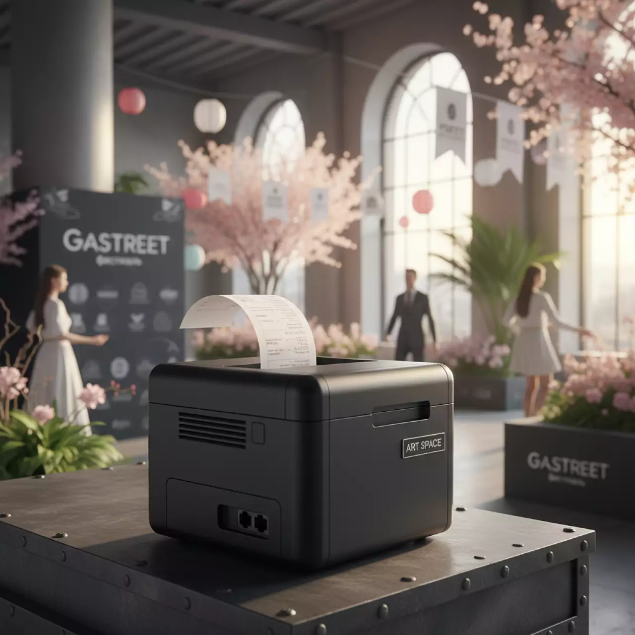 Аренда Чековый принтер Mertech F91 RS232 USB Ethernet black в Rodina Grand Hotel & SPA — ART SPACE