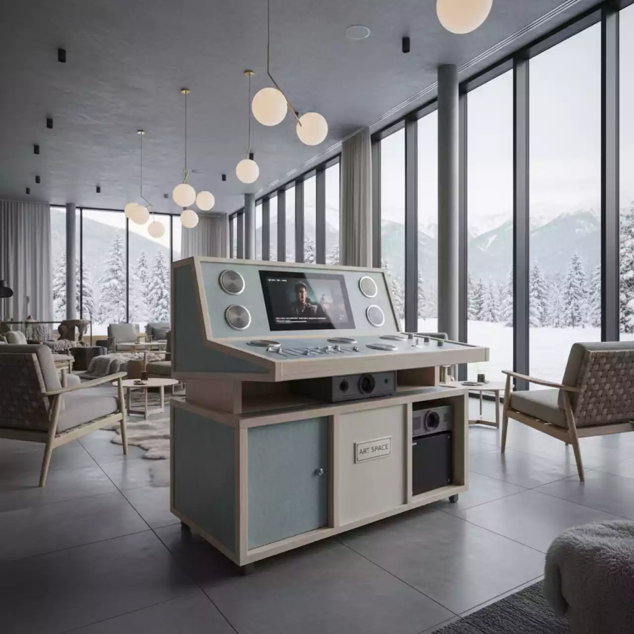 Аренда Чемодан консоль большой в Сочи Парк Отеле — ART SPACE