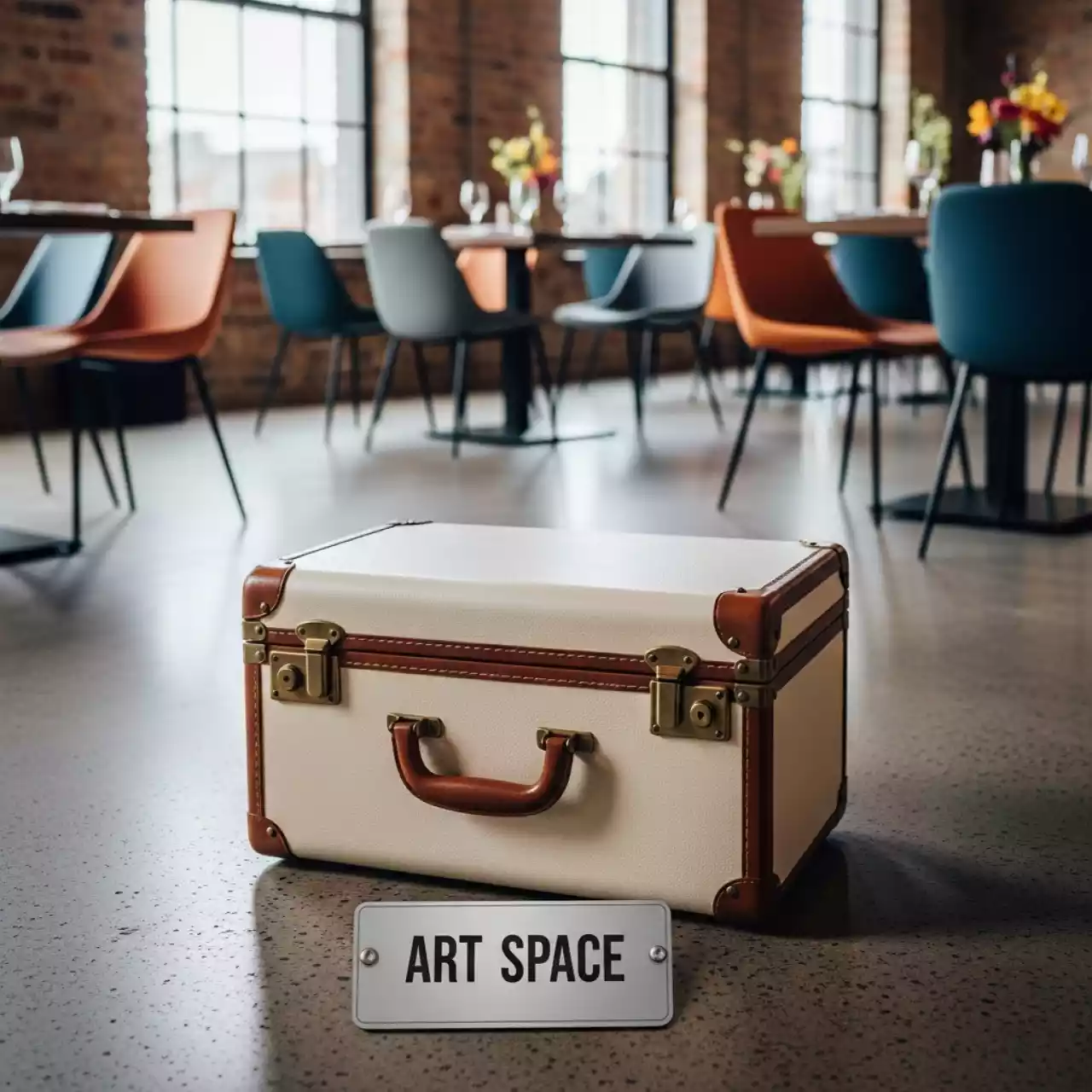 Аренда Чемодан консоль маленький в ресторане «Паруса» — ART SPACE